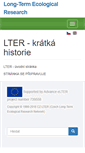 Mobile Screenshot of lter.cz